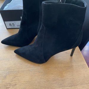 Never Worn Black Suede Boots